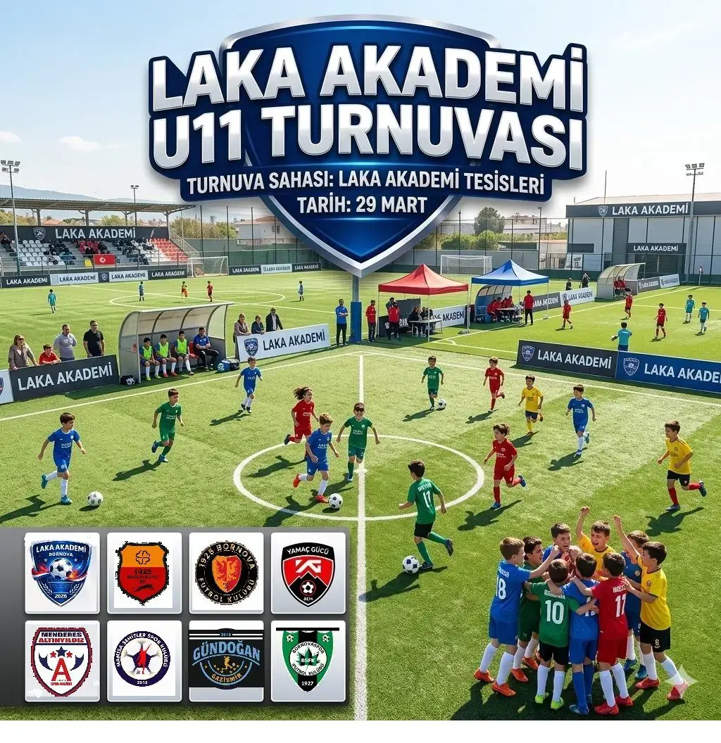 U11 turnuvası afişi